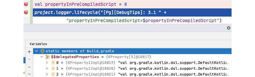 Figure 2.7.11: Cannot find the correct context of breakpoint